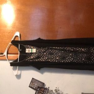 Black dress nice material